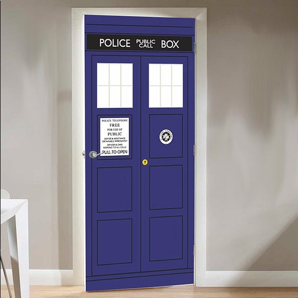 Other Doctor Who Tardis Door Cling Poshmark